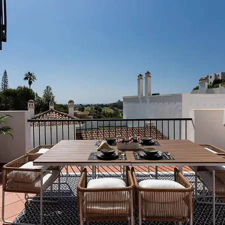 Modern Duplex With Jacuzzi, Bbq, Pool & Restaurant - Paraiso Pueblo 4 3 Estepona